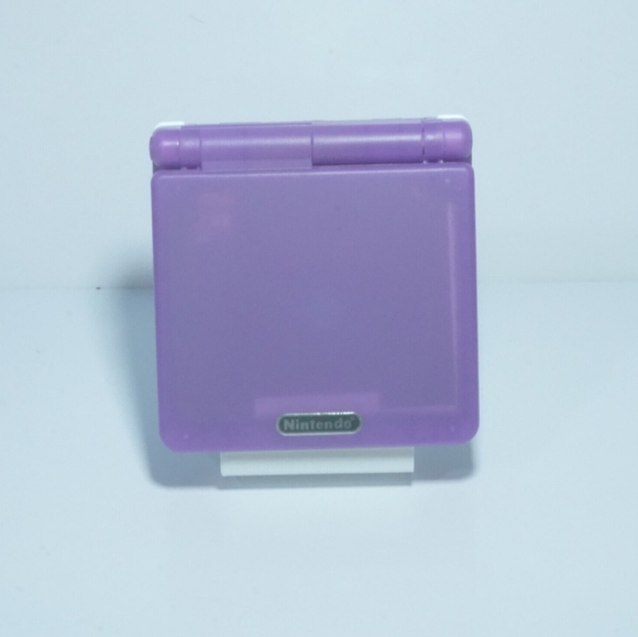 Clear Semi Transparent Purple Nintendo Game Boy Advance SP AGS-001 GBA SP System - Picture 4 of 9
